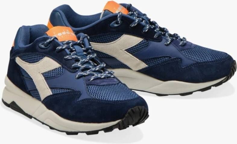 Diadora Premium Eclipse Sneakers Blauw Heren