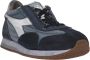 Diadora Premium Unisex Sneakers Equipe H Dirty Stone Wash Evo Blauw Heren - Thumbnail 3