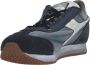 Diadora Premium Unisex Sneakers Equipe H Dirty Stone Wash Evo Blauw Heren - Thumbnail 4