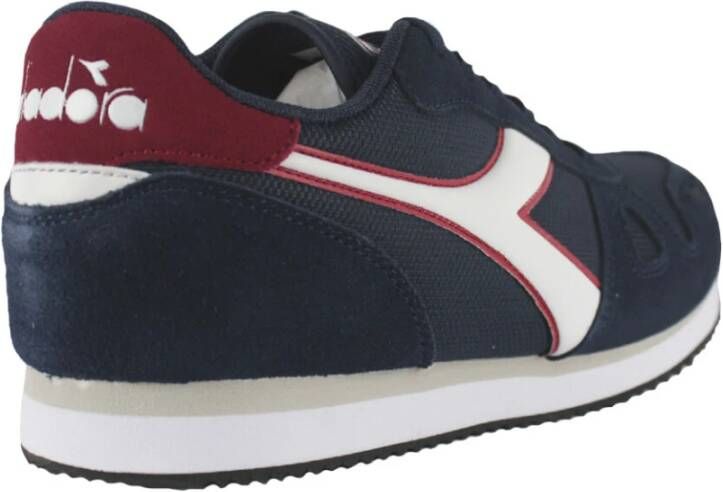 Diadora Simple Run Sneakers Sportief en stijlvol Blauw Heren