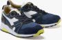 Diadora Blauw Demin N9000 H C SW Sneakers Blauw Heren - Thumbnail 3