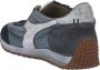 Diadora Premium Unisex Sneakers Equipe H Dirty Stone Wash Evo Blauw Heren - Thumbnail 6