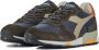 Diadora Sneakers Heren Lage sneakers Herenschoenen Suède Trident 90 ripsto Bruin combi - Thumbnail 4