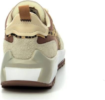 Diadora Animalier Lage Top Sneakers Bruin Dames