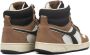 Retro Sneaker bruin Tinten Magic Basket Mid Earth Hoge sneakers Leren Sneaker Bruin - Thumbnail 8