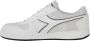 Diadora Lage Tech Wit Grijs Basketbalsneakers Multicolor Heren - Thumbnail 3