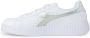 Diadora Zilveren Sneakers met Rubberen Zool White Dames - Thumbnail 3