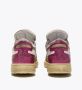 Diadora Metalen Varkenshuid Fuchsia Sneaker met Stone Wash Behandeling Pink Dames - Thumbnail 4