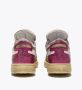 Diadora Metalen Varkenshuid Fuchsia Sneaker met Stone Wash Behandeling Roze Dames - Thumbnail 4