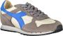 Diadora Sportieve Grijze Veterschoenen met Contrastdetails Gray Dames - Thumbnail 2