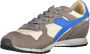 Diadora Sportieve Grijze Veterschoenen met Contrastdetails Gray Dames - Thumbnail 3