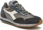 Diadora Premium Unisex Sneakers Equipe H Dirty Stone Wash Evo Blauw Heren - Thumbnail 15