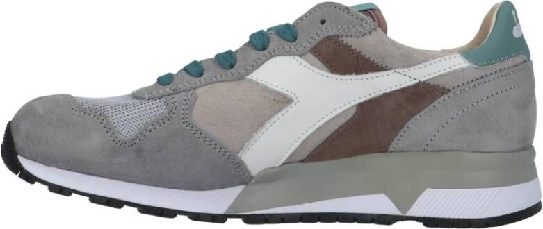 Diadora Grijze Suede Sneaker Heren Grijs Heren