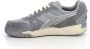 Diadora Grijze Platte Schoenen Exclusieve Hairy Suede Variant Gray Heren - Thumbnail 4