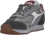 Diadora Geslachtsneutrale Heritage Sneakers Equipe H Dirty Stone Wash Evo Grijs Heren - Thumbnail 5