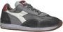 Diadora Geslachtsneutrale Heritage Sneakers Equipe H Dirty Stone Wash Evo Grijs Heren - Thumbnail 9