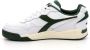 Diadora Witte en Groene Winnaarsschoen Groen - Thumbnail 9