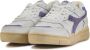 Diadora Sneakers Dames Lage sneakers Damesschoenen Leer B560 used Lila combi - Thumbnail 4