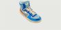 Diadora Mi Basket Metal Pigskin Used W Blauw Dames - Thumbnail 6