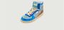 Diadora Mi Basket Metal Pigskin Used W Blauw Dames - Thumbnail 8