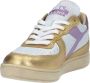 Diadora Sneakers Dames Lage sneakers Damesschoenen Leer Bask met dirty Lila combi - Thumbnail 9