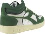 Diadora Magic Basket Demi Cut Hoge sneakers Leren Sneaker Heren Groen - Thumbnail 7