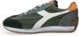 Diadora Groene Equipe H Lage Sneakers Multicolor Heren - Thumbnail 3