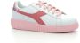 Diadora Kinder Atletische Sneakers met Reflecterend Patroon White - Thumbnail 4