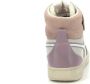 Retro Sneaker Magic Basket Mid Icona Hoge sneakers Leren Sneaker Roze - Thumbnail 6