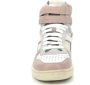 Retro Sneaker Magic Basket Mid Icona Hoge sneakers Leren Sneaker Roze - Thumbnail 8