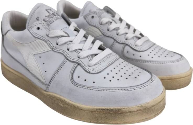 Diadora Witte Heritage Sneakers Wit Dames