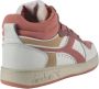 Diadora Magic Basket Demi Icona Hoge sneakers Leren Sneaker Dames Roze - Thumbnail 5