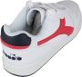 Diadora Gaatjes Lage Sneakers met Klittenbandsluiting White Dames - Thumbnail 4