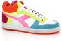 Diadora Magic Basket Demi Croco Hoge sneakers Leren Sneaker Multi - Thumbnail 11