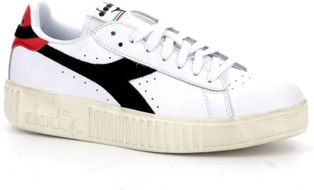Diadora Prem Game Step Lage Sneakers Wit Dames