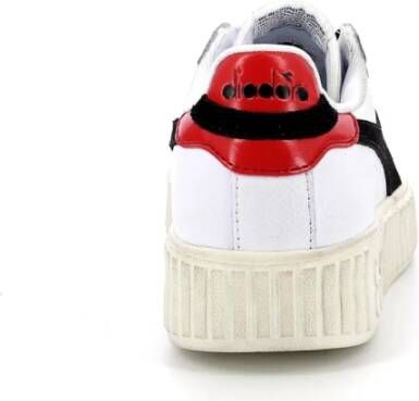 Diadora Prem Game Step Lage Sneakers Wit Dames