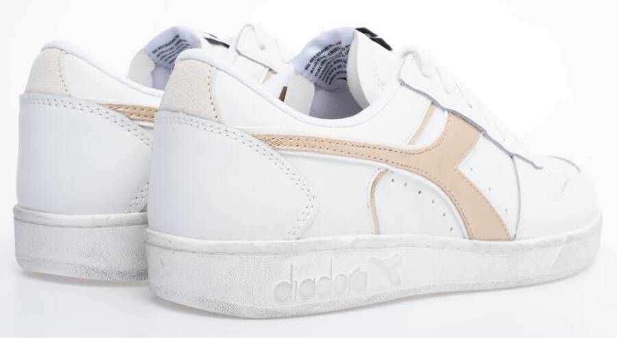 Diadora Gouden Sneaker Beperkte Oplage Wit Dames