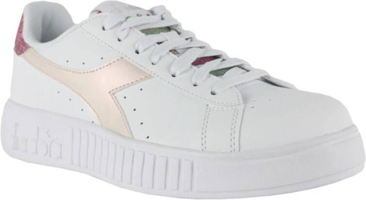 Diadora Step Sportieve Sneakers Wit Dames