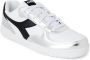 Diadora Witte Vetersneakers voor Dames Multicolor Dames - Thumbnail 2