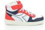 Diadora Magic Basket Mid kids sneaker Rood multi - Thumbnail 4