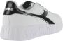Diadora Sneakers 101.178335 01 C1145 White Black Silver - Thumbnail 10