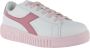 Diadora Kinder Atletische Sneakers met Reflecterend Patroon White - Thumbnail 10