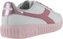 Diadora Kinder Atletische Sneakers met Reflecterend Patroon White - Thumbnail 12