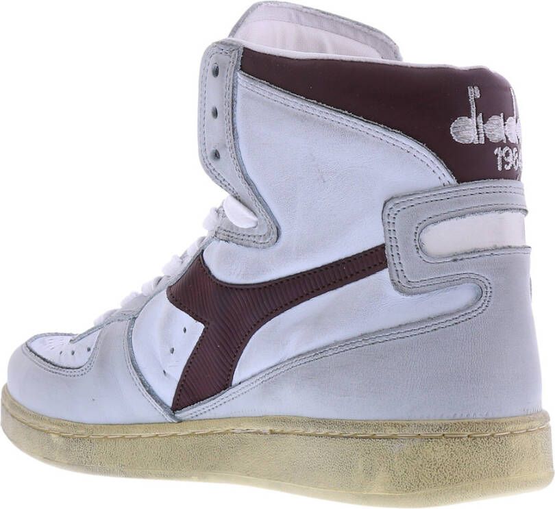 Diadora Hoge sneakers Wit Dames