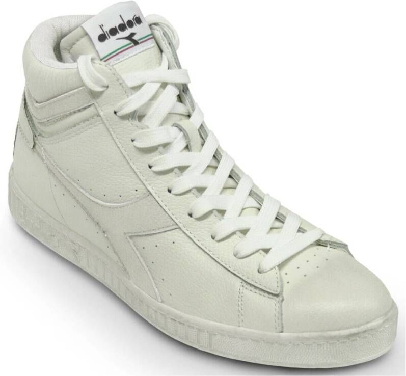 Diadora Game L High Waxed Sneakers Wit Dames