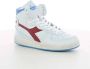 Diadora Sneakers Dames Lage sneakers Damesschoenen Leer MI basket Blauw combi - Thumbnail 5