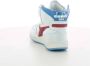 Diadora Sneakers Dames Hoge sneakers Damesschoenen Leer MI basket Blauw combi - Thumbnail 12