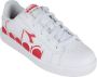 Diadora Sneakers 101.176274 01 C0823 White Ferrari Red Italy - Thumbnail 4