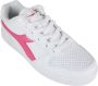 Diadora Lage Sneakers met Geperforeerde Details en Klittenbandsluiting White - Thumbnail 3