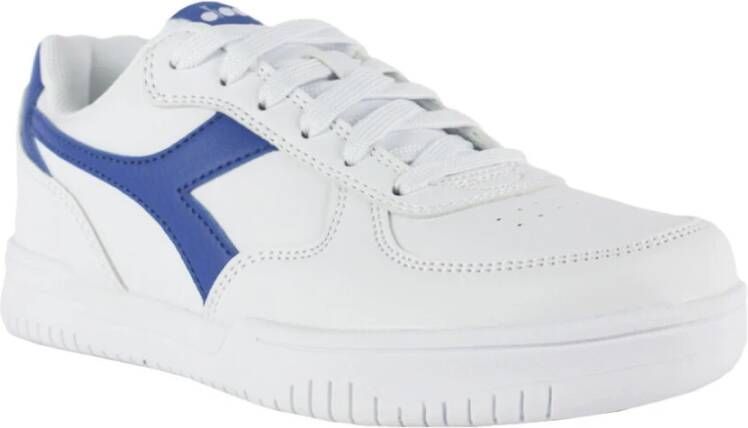 Diadora Synthetisch Leren Rits Sneakers Wit Dames